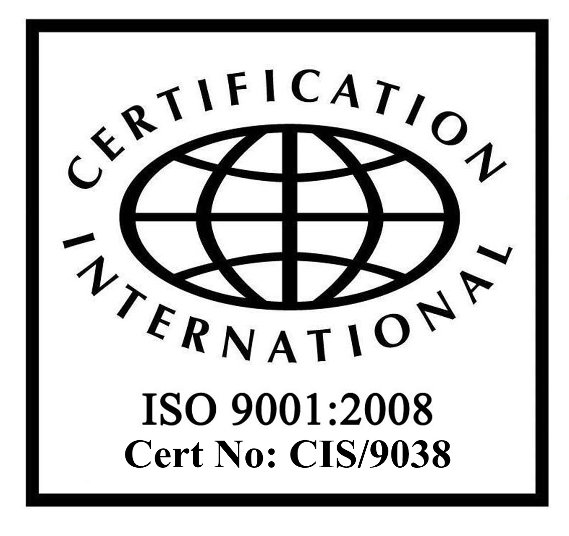 We have recently obtained the ISO Certification, recognition of a committed and excellent service in the industry.